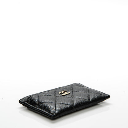 Chanel Caviar Quilted Card Holder Black 4 of 7