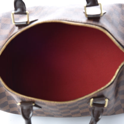 Louis Vuitton Damier Ebene Speedy Bandouliere 30 5 of 9