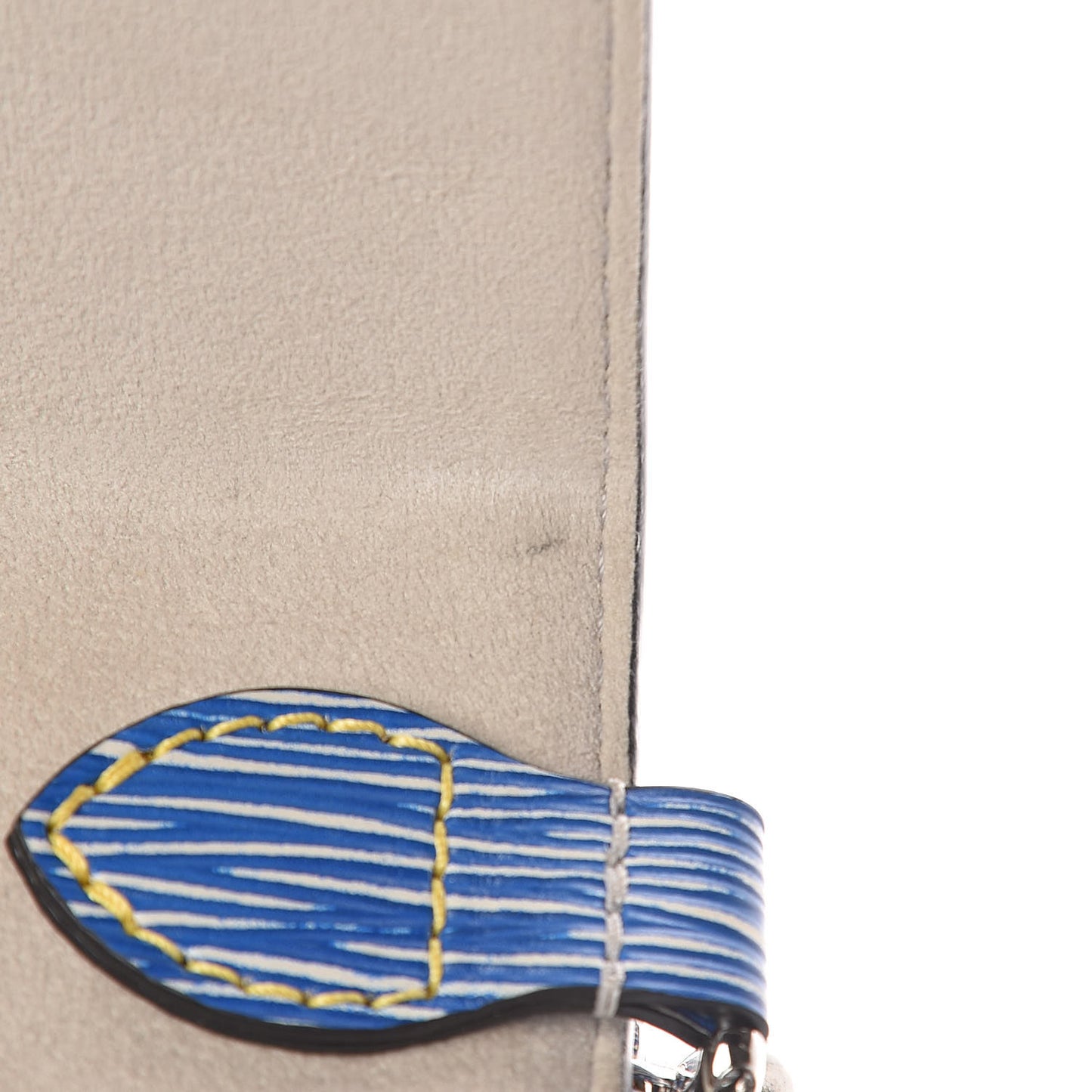 Epi Twist Shoulder Bag MM Denim Light