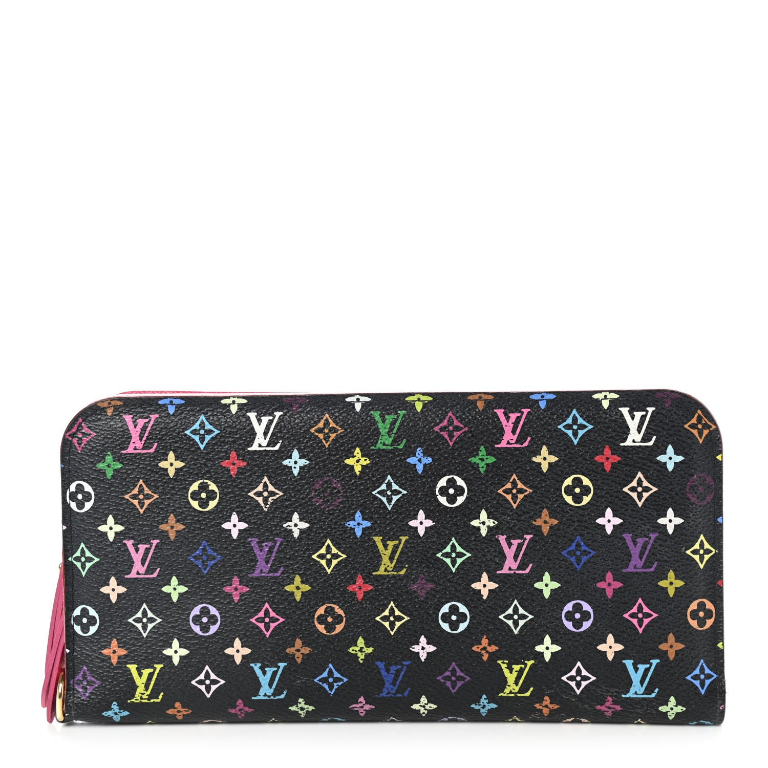 Louis Vuitton Monogram Multicolor Insolite Wallet Black Grenade 1 of 16