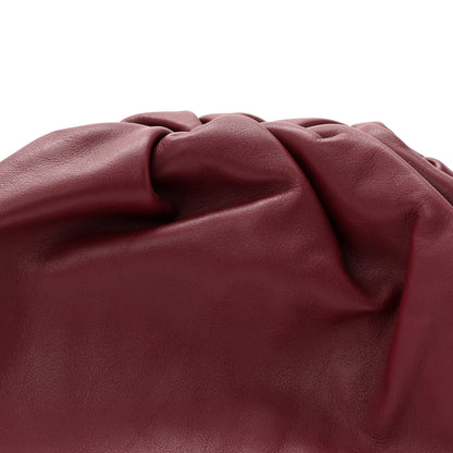 Bottega Veneta Smooth Butter Calf The Pouch Oversized Clutch Bordeaux 8 of 10