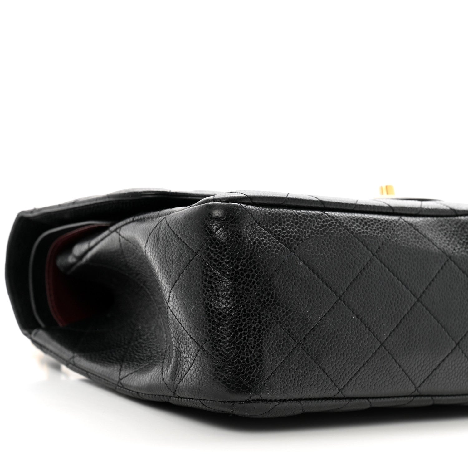 Chanel Caviar Quilted Jumbo Double Flap Black 8 of 11