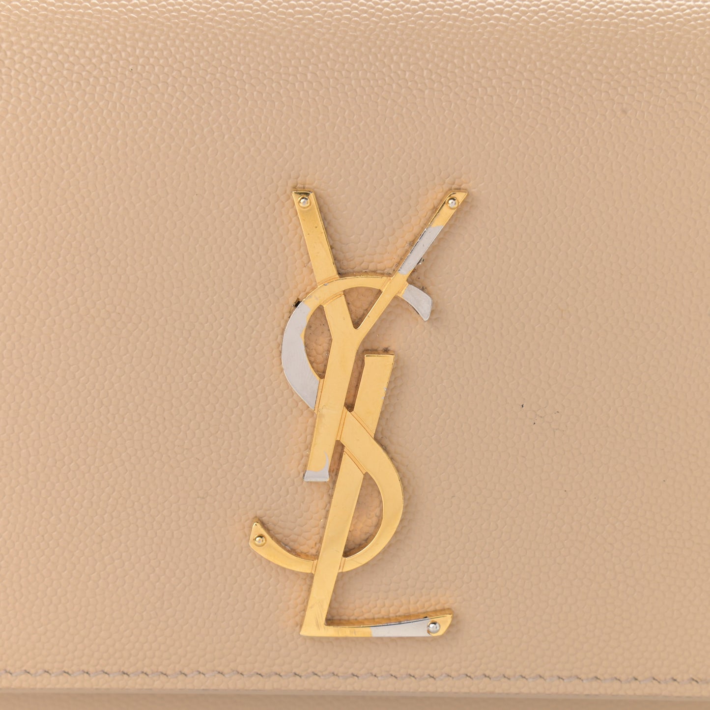 Grain De Poudre Small Monogram Kate Satchel Nude Powder