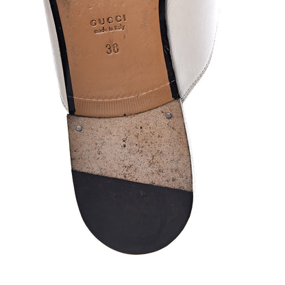 Gucci Malaga Kid Womens Princetown Slippers 38 Mystic White 13 of 22