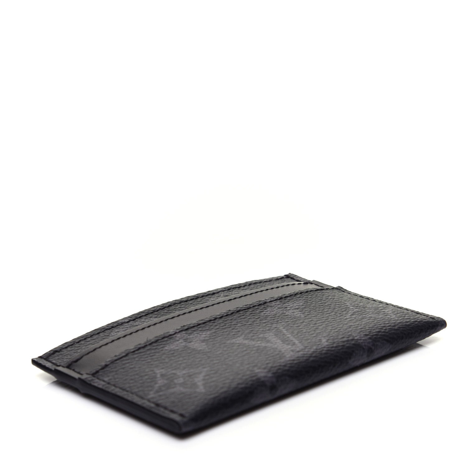 Louis Vuitton Monogram Eclipse Porte-Cartes Double Card Holder 4 of 9