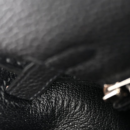 Hermes Togo Kelly Retourne 25 Black 7 of 14