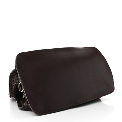 Bottega Veneta Nappa Intrecciato Shoulder Bag Ebano 5 of 21