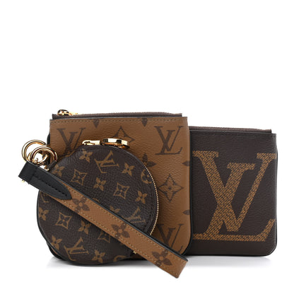 Louis Vuitton Reverse Monogram Giant Trio Pouch 1 of 10