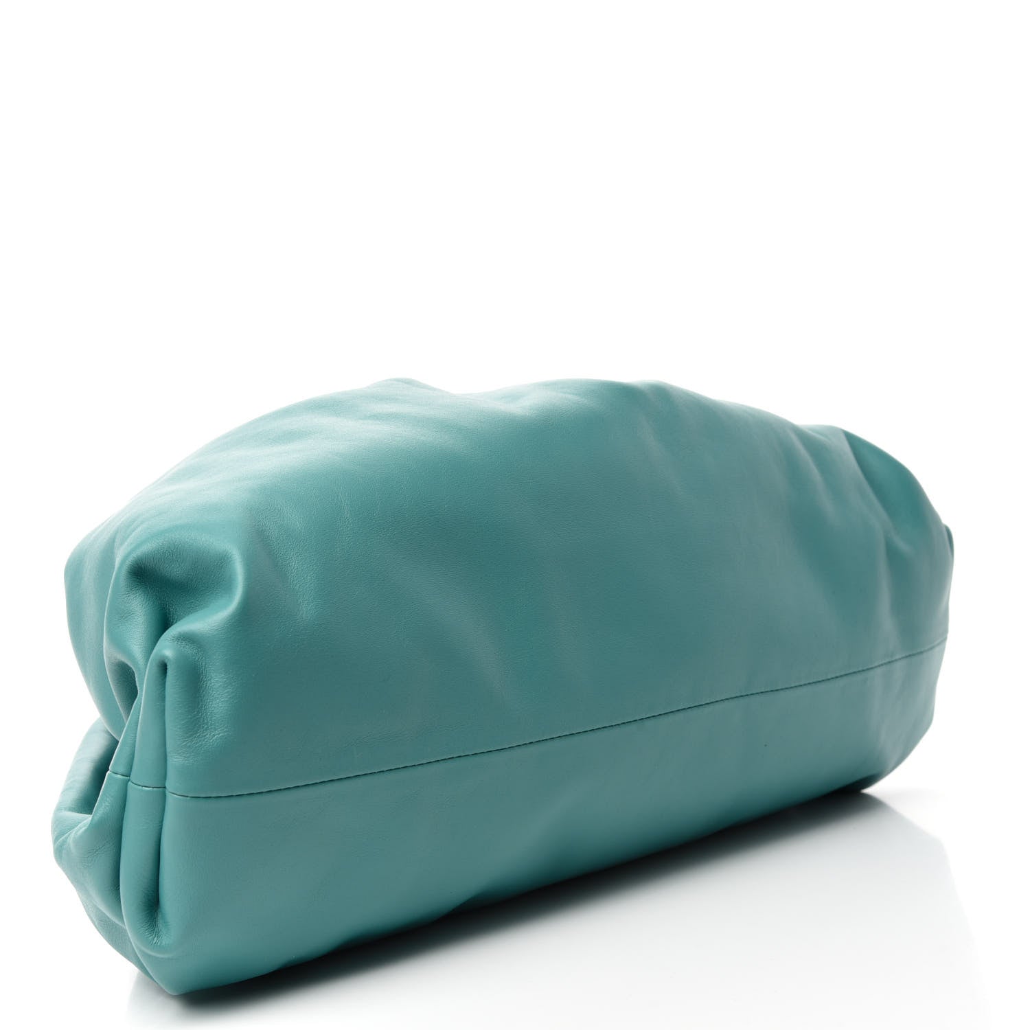 Bottega Veneta Smooth Butter Calf The Pouch Oversized Clutch Linoleum 4 of 11