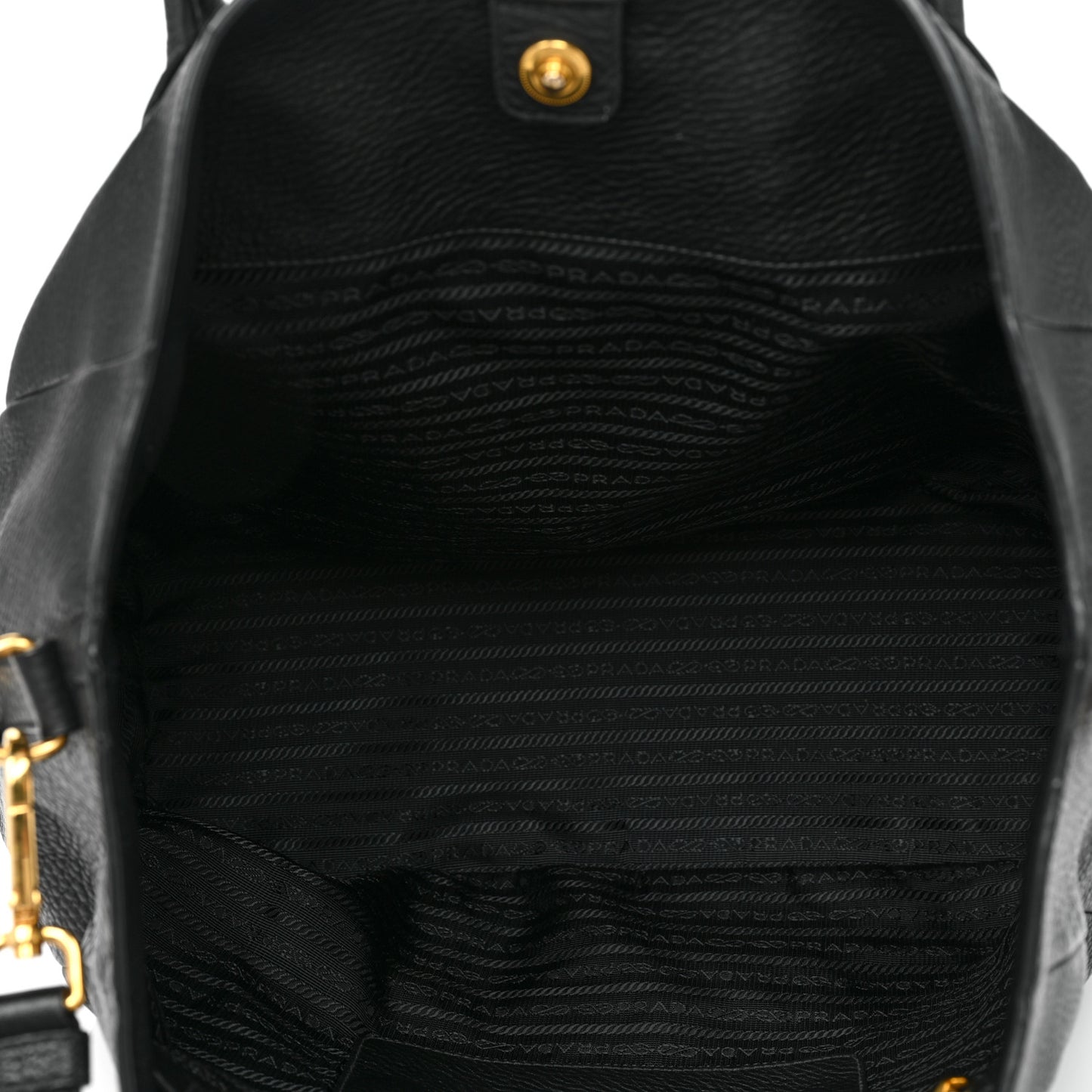 Vitello Daino Tote Black