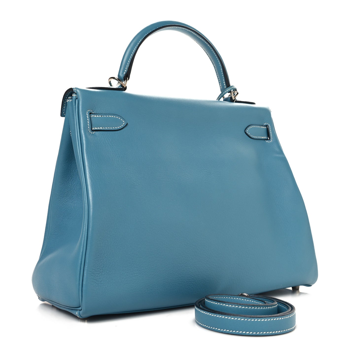 Evercolor Kelly Retourne 32 Bleu Jean