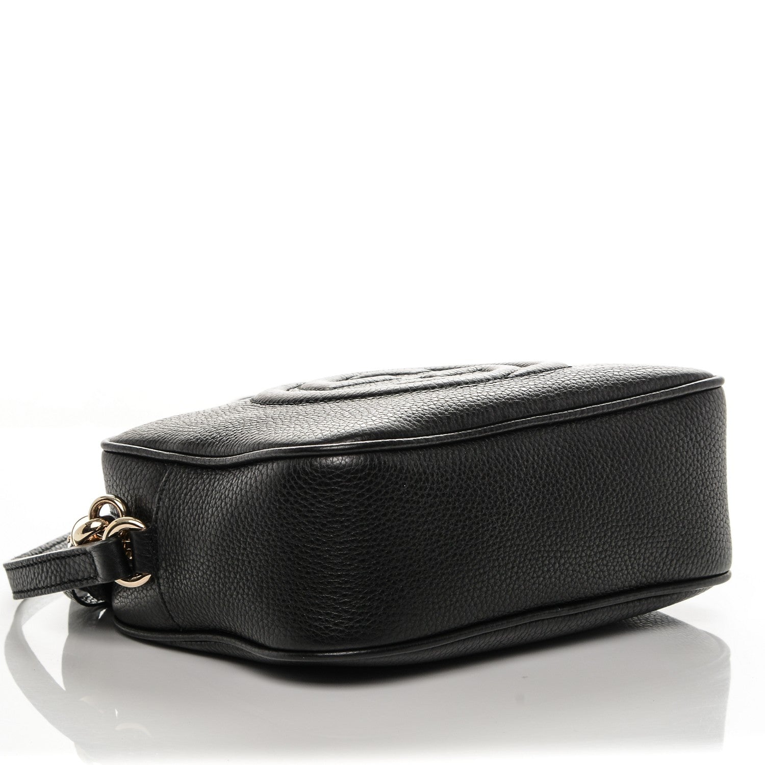 Gucci Pebbled Calfskin Small Soho Disco Bag Black 4 of 6