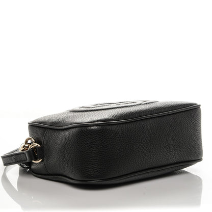 Gucci Pebbled Calfskin Small Soho Disco Bag Black 4 of 6
