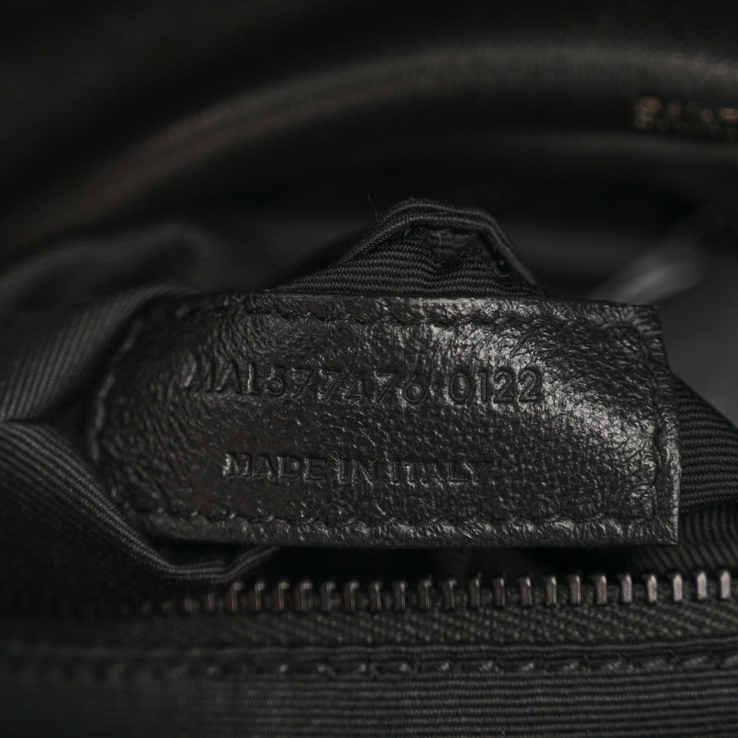 Saint Laurent Lambskin Quilted Monogram Monochrome Small Loulou Puffer Chain Satchel Black 8 of 15