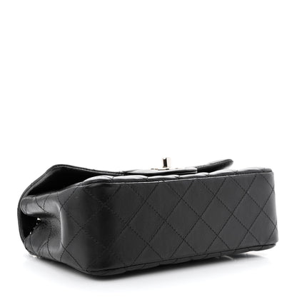 Chanel Lambskin Quilted Mini Rectangular Flap Black 4 of 11