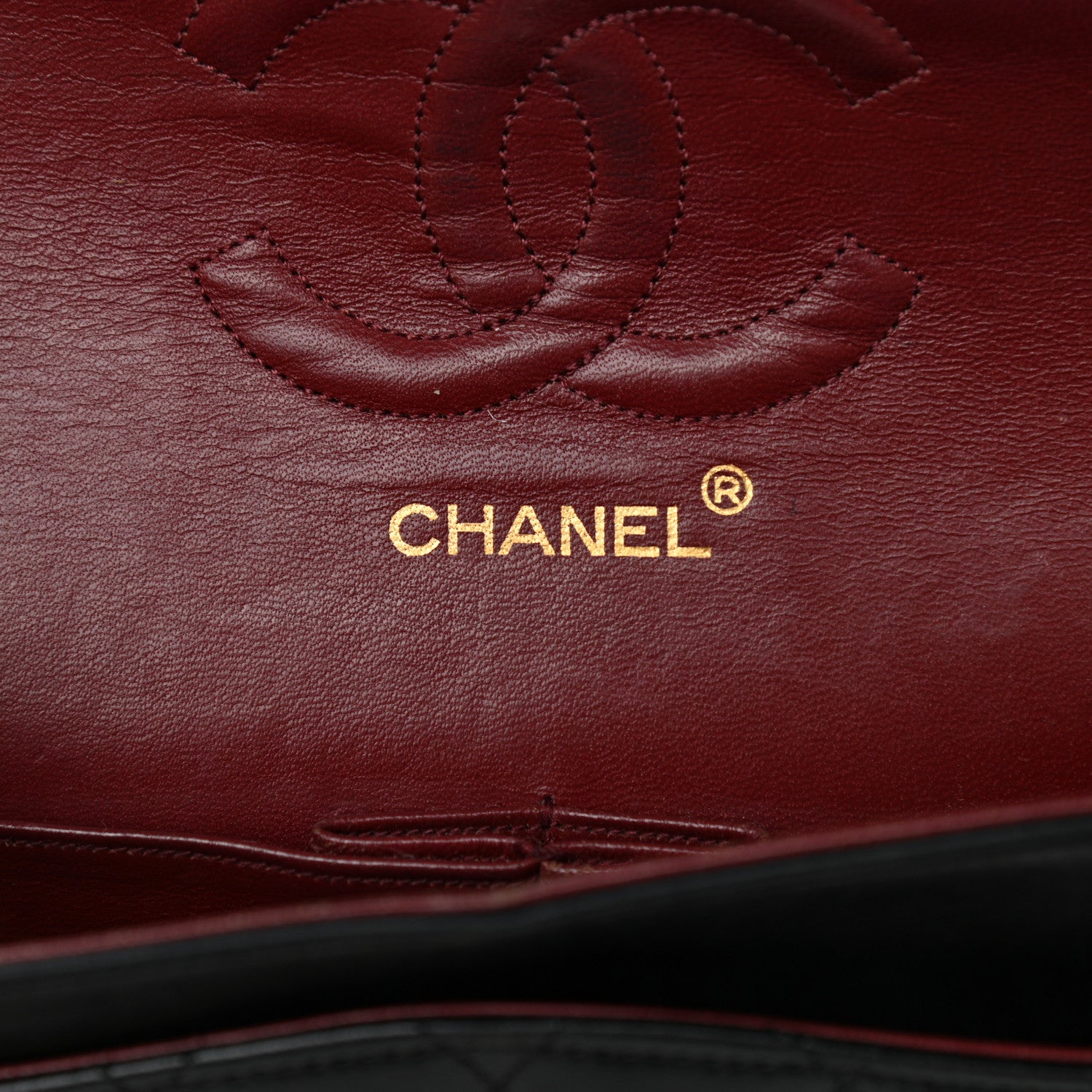 Chanel Lambskin Quilted Medium Double Flap Black 6 of 18