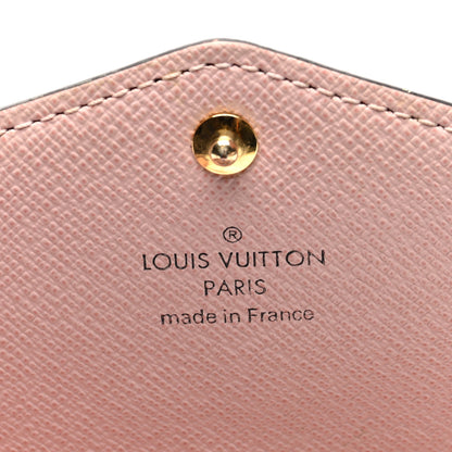 Louis Vuitton Monogram Sarah Wallet NM Rose Ballerine 6 of 6