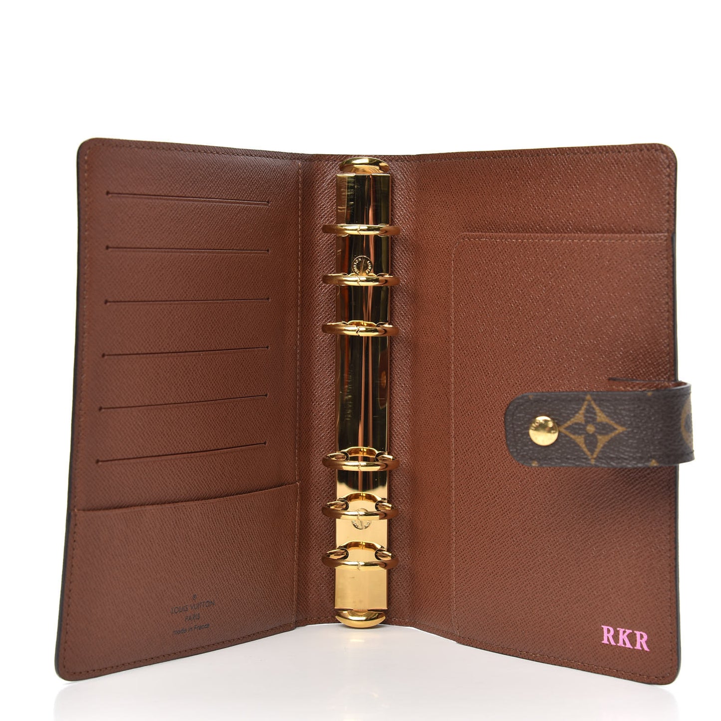 Monogram Medium Ring Agenda Cover