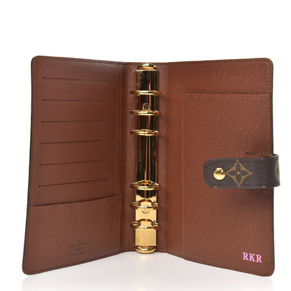 Louis Vuitton Monogram Medium Ring Agenda Cover 5 of 7
