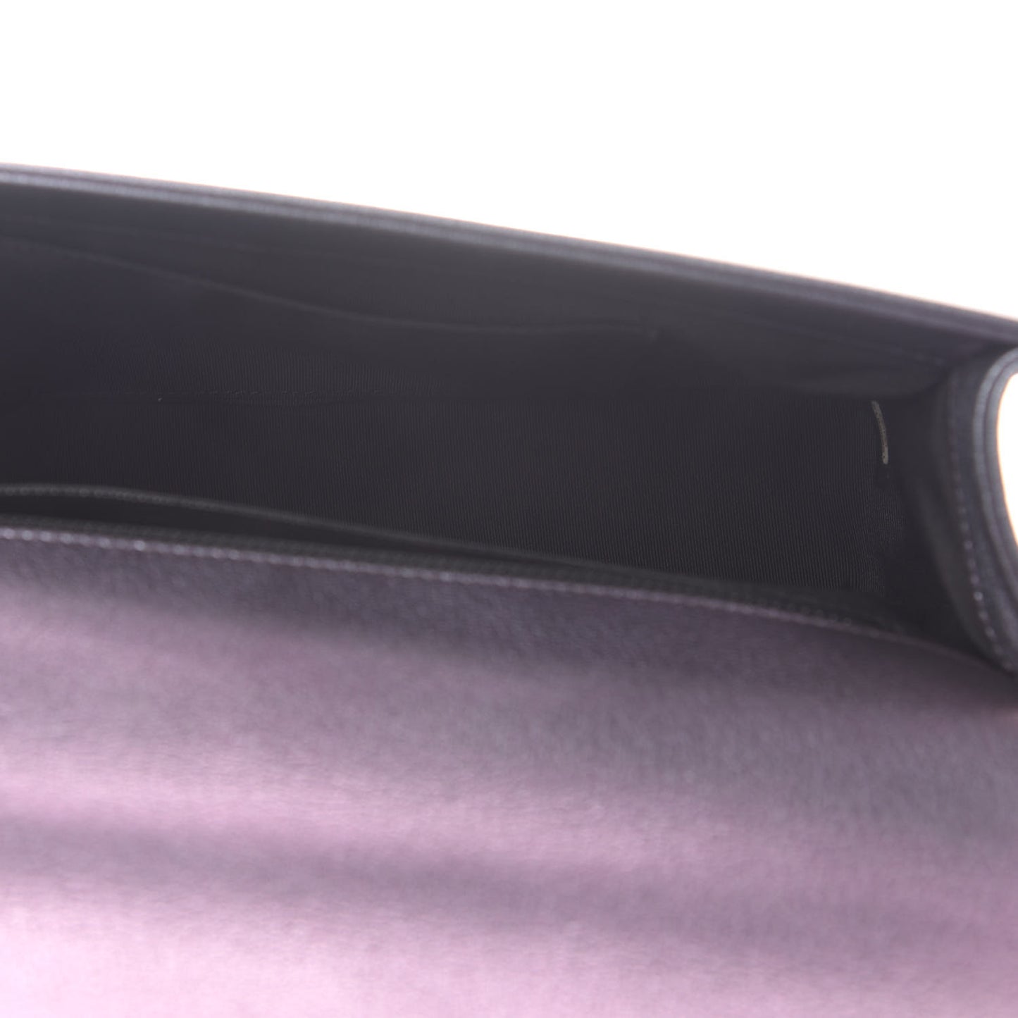 Iridescent Goatskin Quilted New Medium Boy Flap Purple
