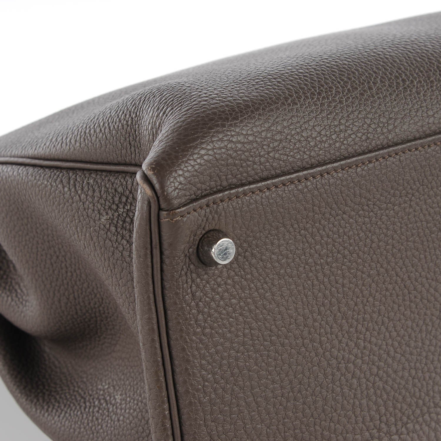 Hermes Togo Kelly Retourne 35 Etain 25 of 27