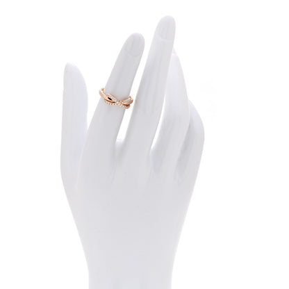 Tiffany 18K Rose Gold Diamond Infinity Ring 52 6 2 of 4