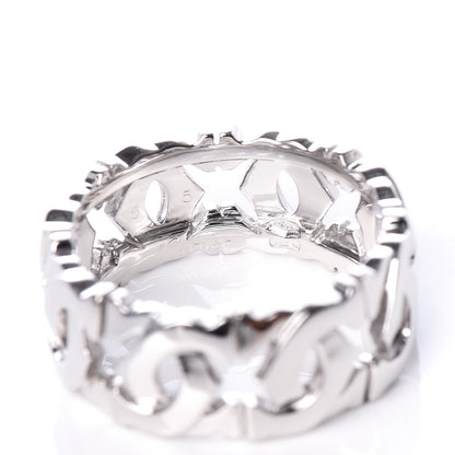Chopard CARTIER 18K White Gold Entrelaces Ring 55 7.25 5 of 6