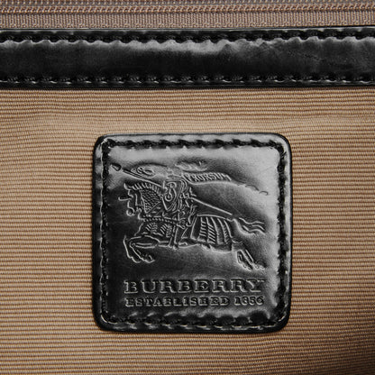 Burberry Supernova Check Medium Barton Hobo Black 6 of 10