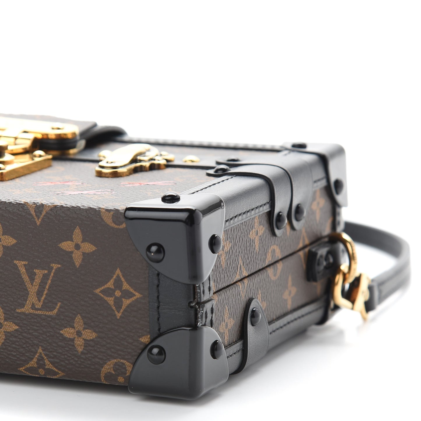 Monogram Petite Malle Black