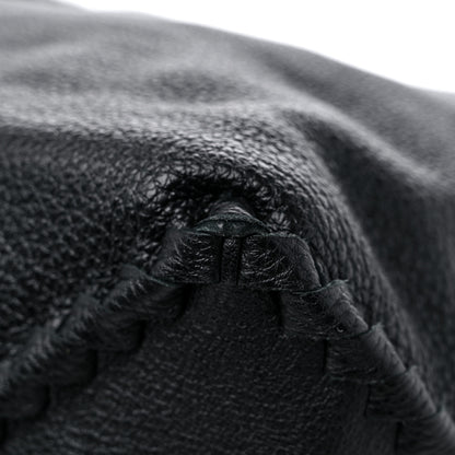 Bottega Veneta Washed Cervo Deerskin Large Hobo Black 10 of 11