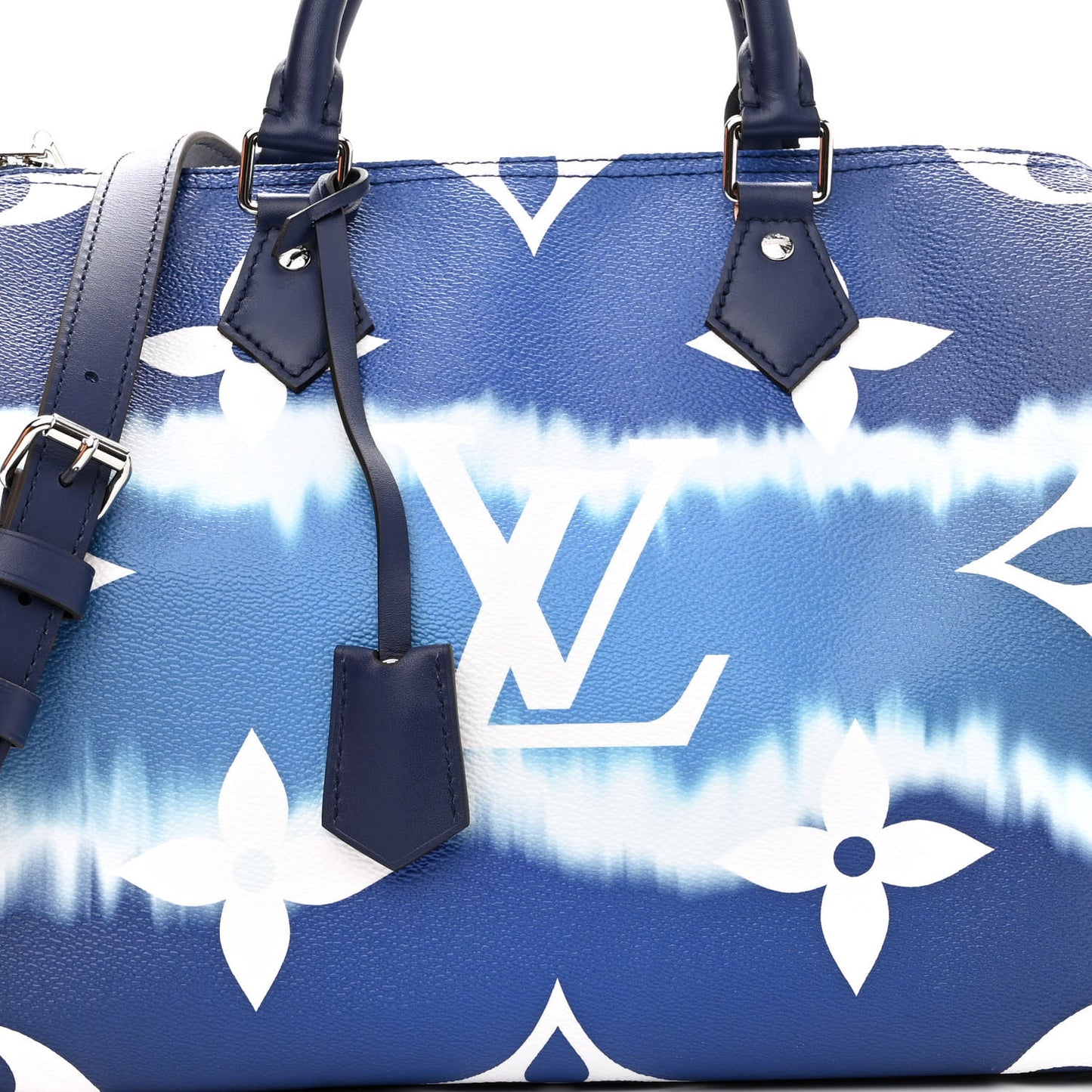 Monogram Escale Speedy Bandouliere 30 Blue