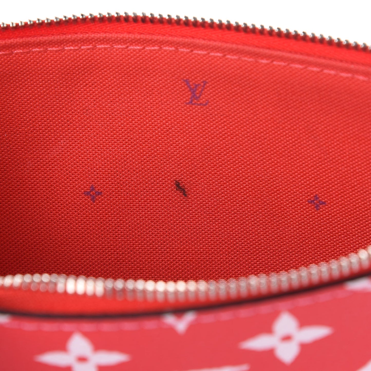 Monogram Escale Neverfull MM GM Pochette Red