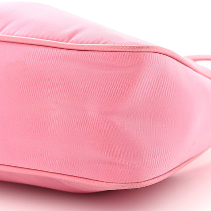 Prada Re-Nylon Saffiano Mini Re-Edition 2005 Bag Rosa 11 of 13