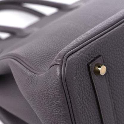 Hermes Togo Birkin 35 Etain 10 of 12