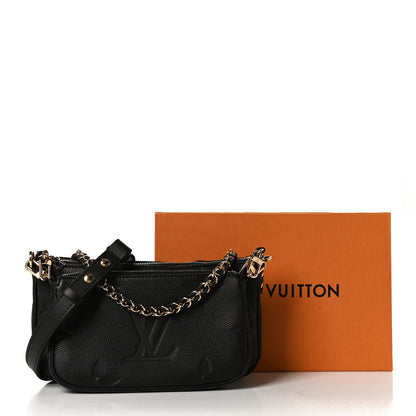 Louis Vuitton Empreinte Monogram Giant Multi Pochette Accessories Black 12 of 12