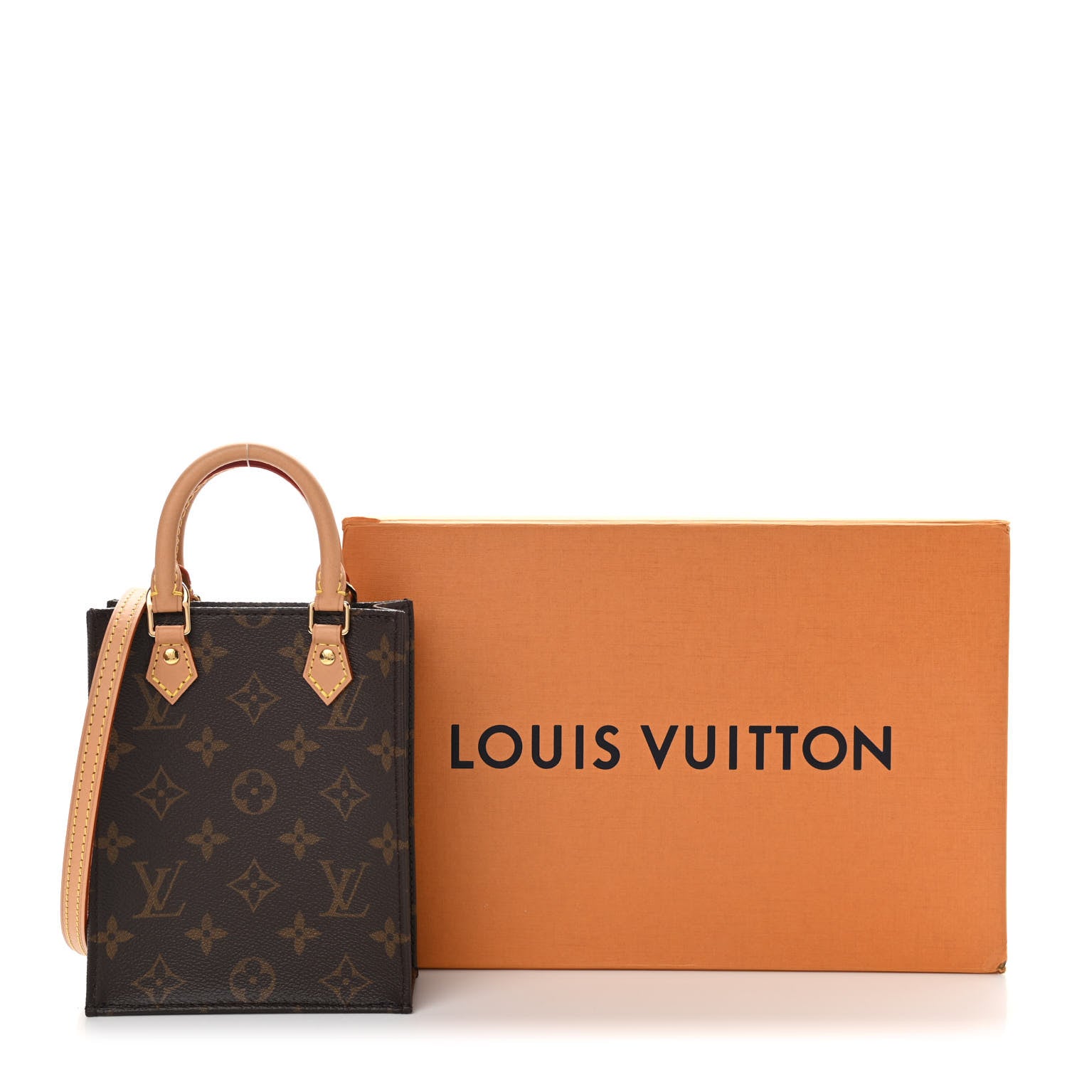 Louis Vuitton Monogram Petit Sac Plat 9 of 11