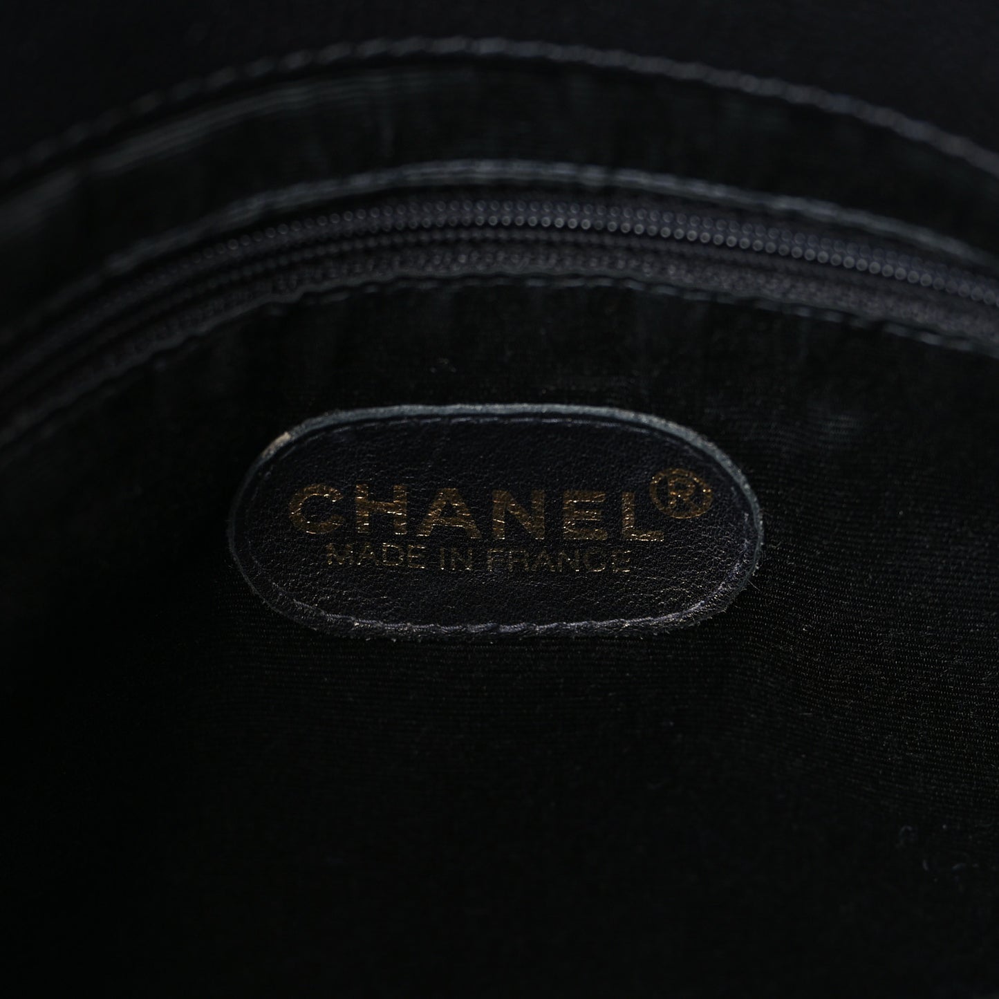 Calfskin CC Timeless Tote Black