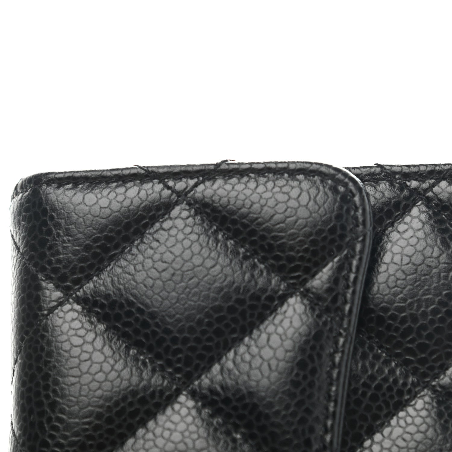 Chanel Caviar Quilted Large Flap Wallet Black 9 of 11