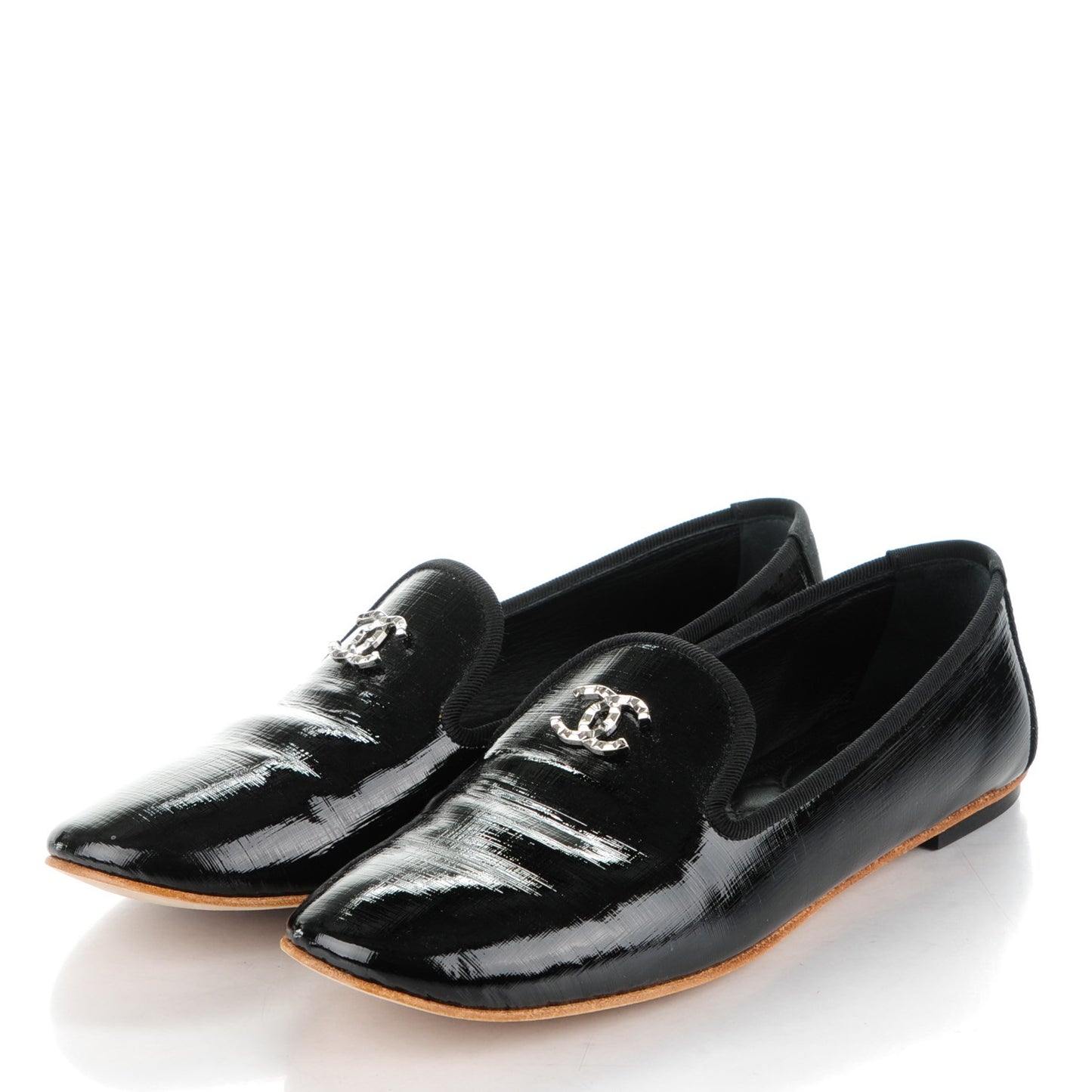 Patent CC Loafers 38 Black