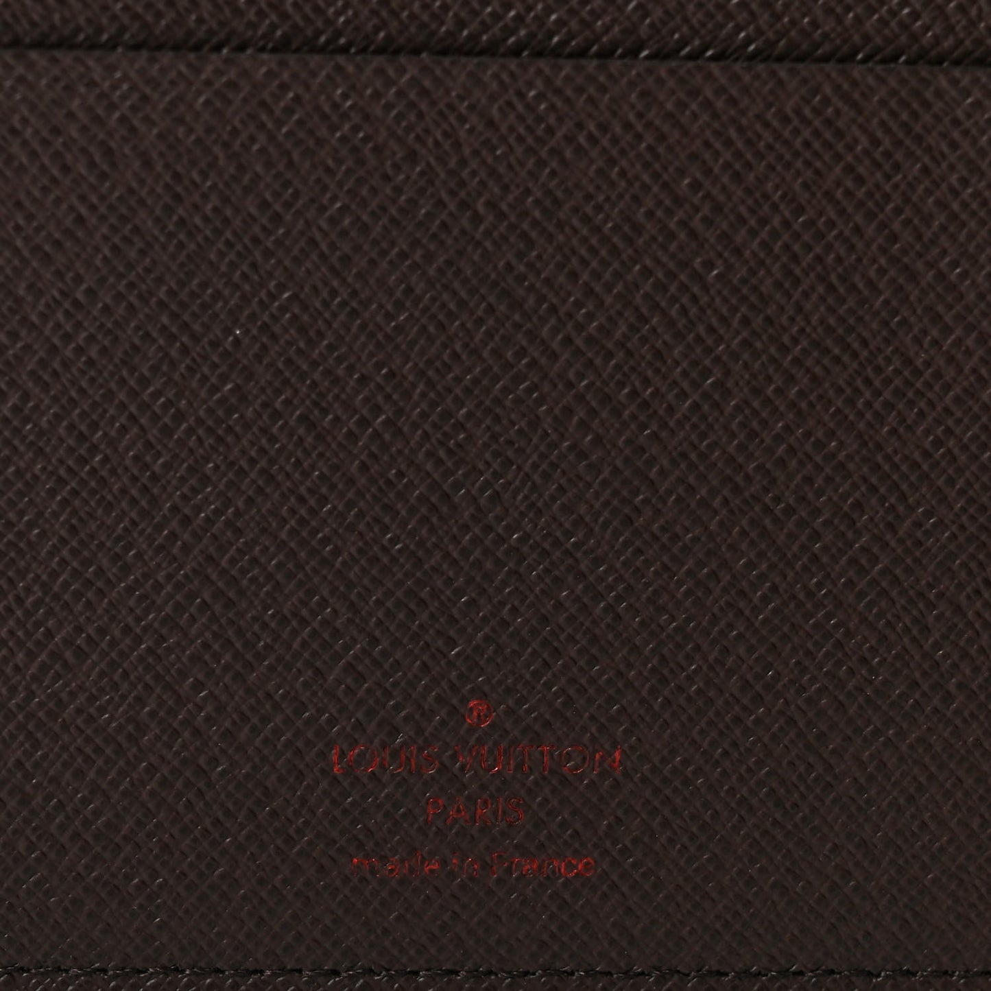 Damier Ebene Desk Agenda Cover
