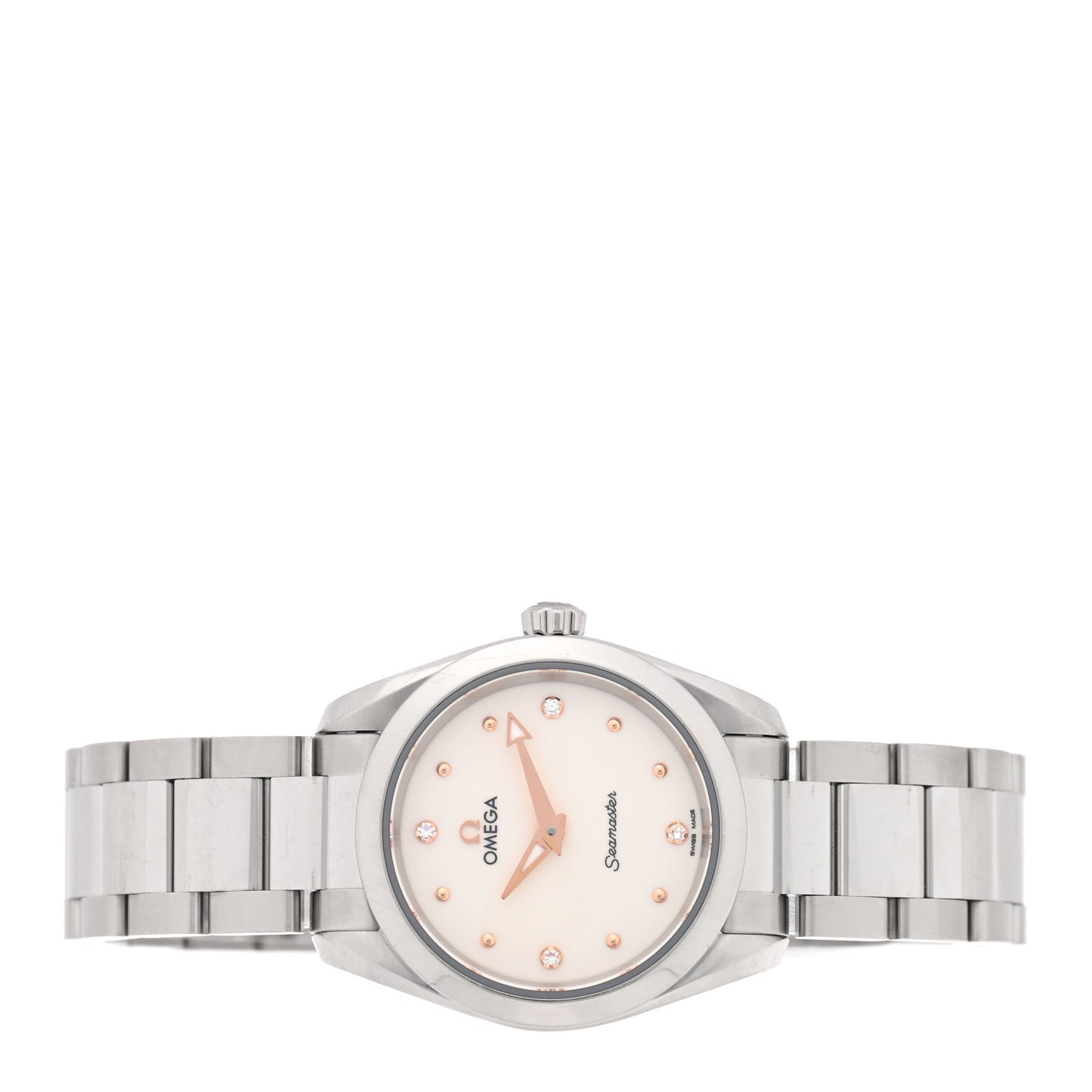 Stainless Steel 43.5mm Seamaster Planet Ocean 600M Automatic Watch White 215.30.44.21.04.001