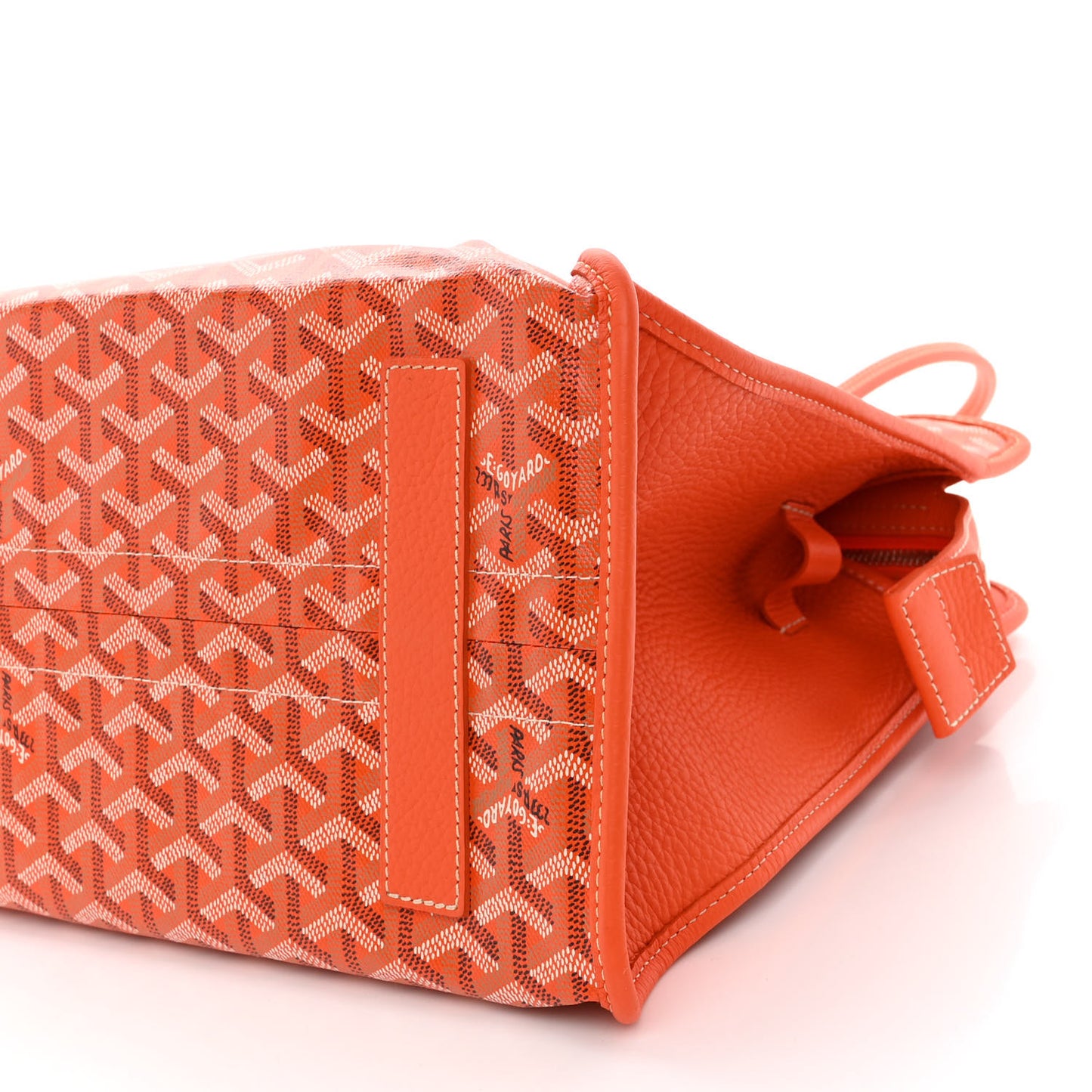 Goyardine Sac Hardy Pet Carrier PM Orange