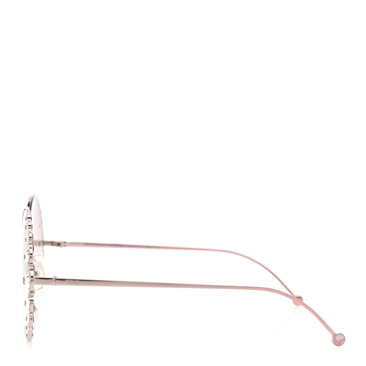 Crystal Round Sunglasses FF0324/S Rose