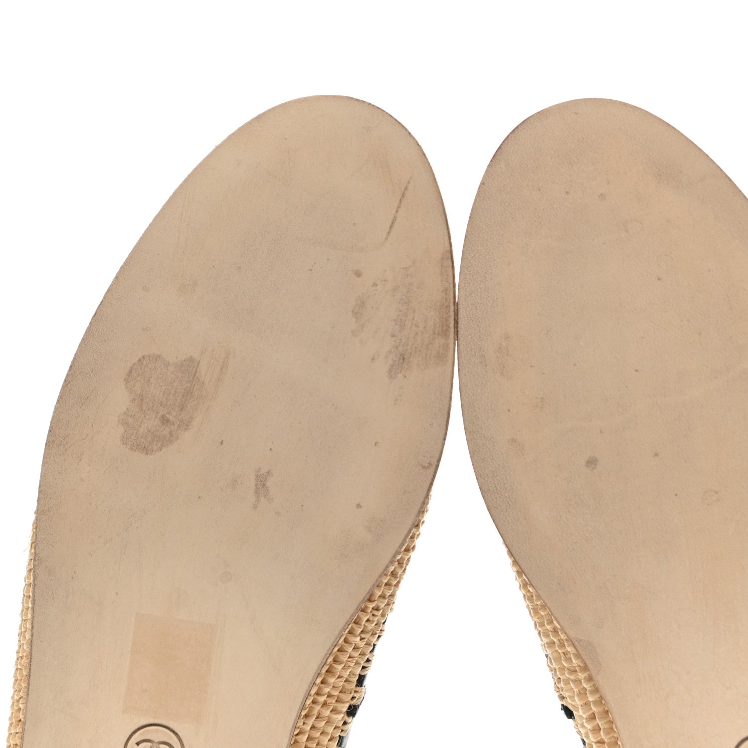 Chanel Lambskin Grosgrain CC Espadrilles 40 Black 9 of 10