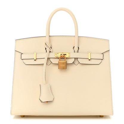 Hermes Epsom Birkin Sellier 25 Nata 1 of 11