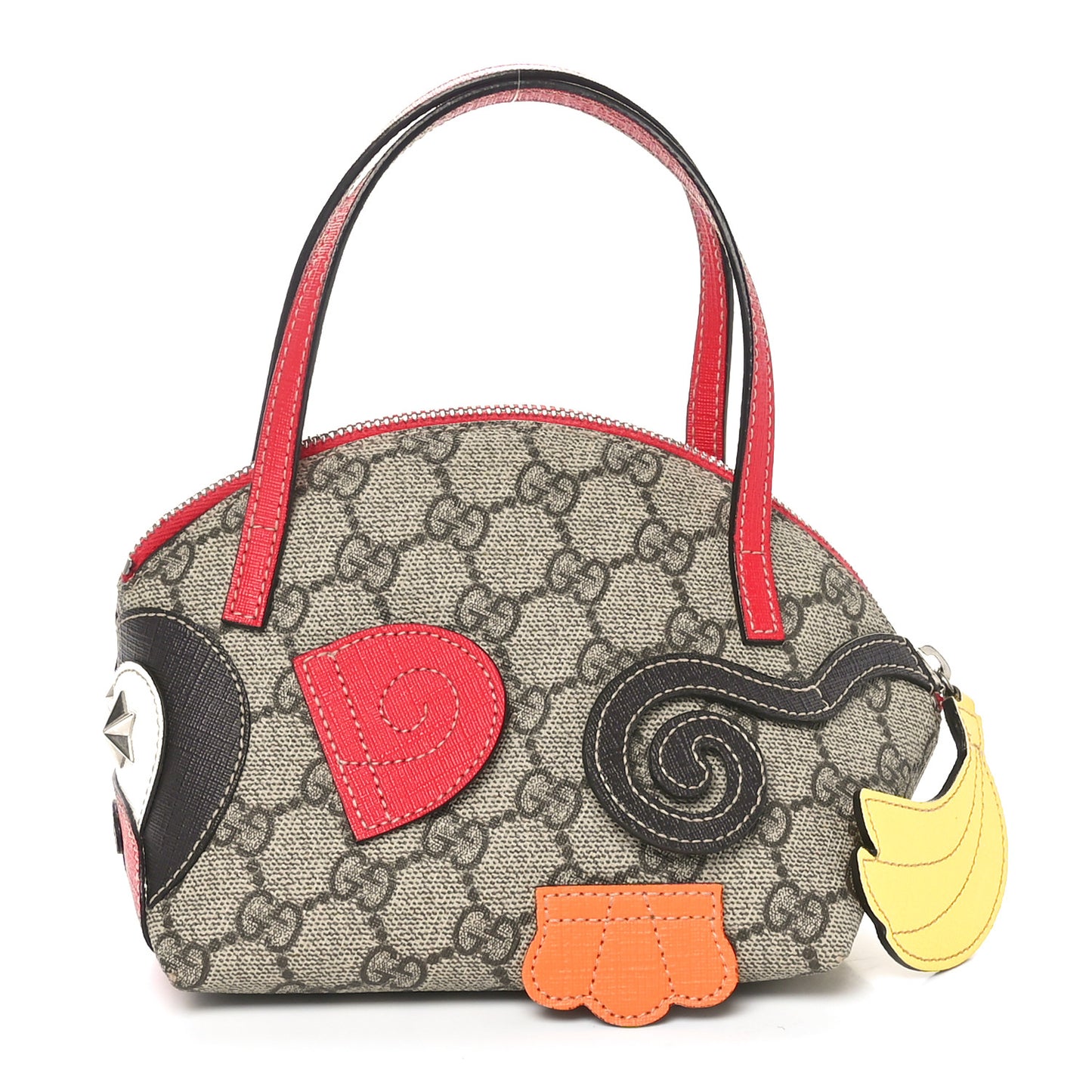 GG Supreme Monogram Children Zoo Monkey Bag Multicolor