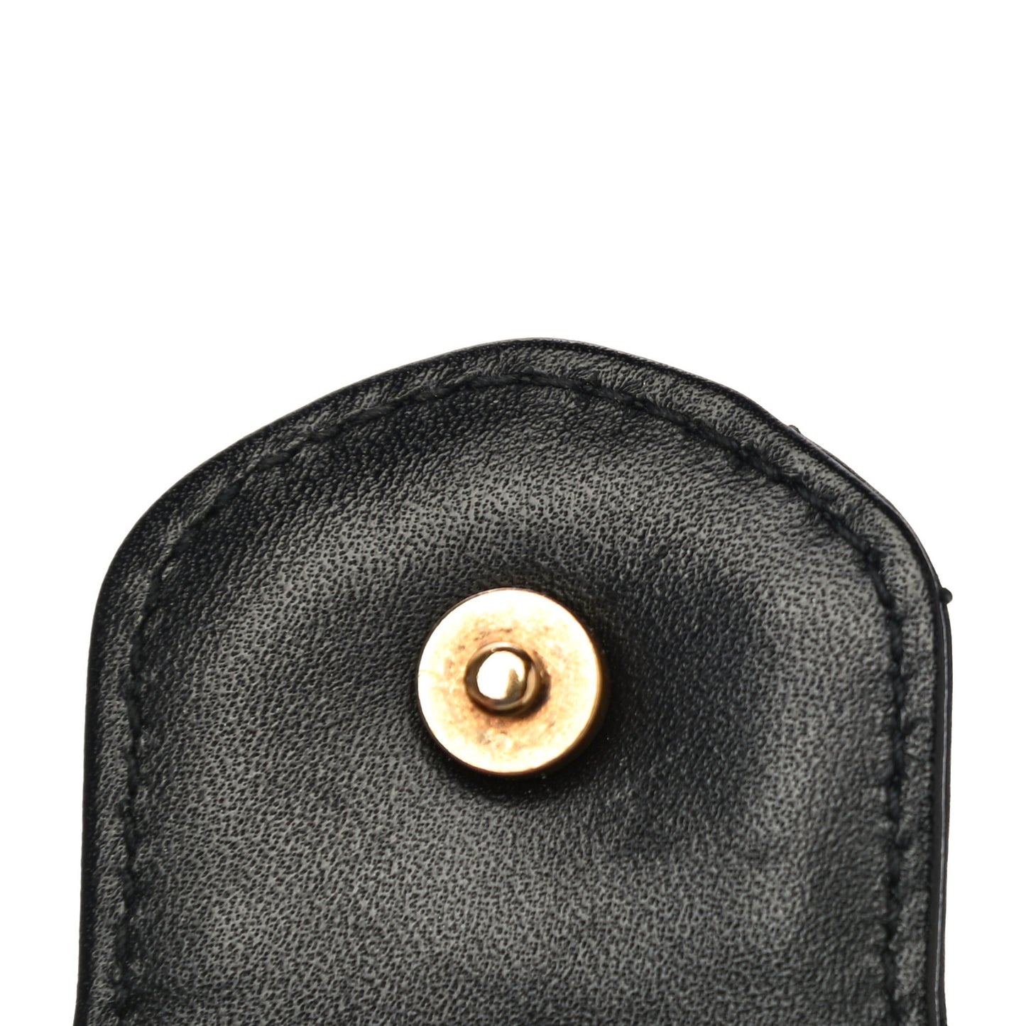 Calfskin Matelasse Super Mini GG Marmont Shoulder Bag Black