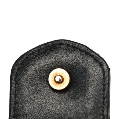 Gucci Calfskin Matelasse Super Mini GG Marmont Shoulder Bag Black 13 of 21