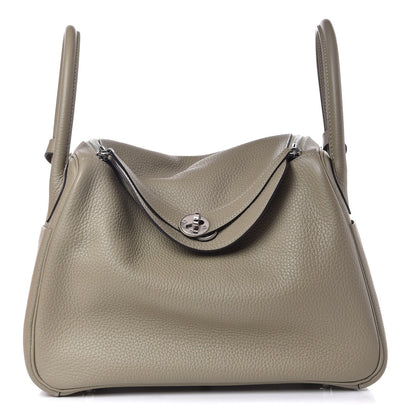 Hermes Taurillon Clemence Lindy 30 Sauge 1 of 8