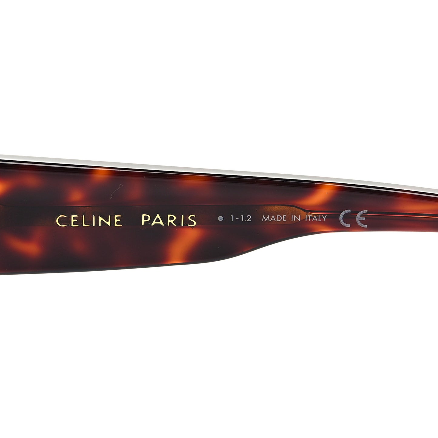 Acetate Polarized Square Sunglasses CL40219I Havana
